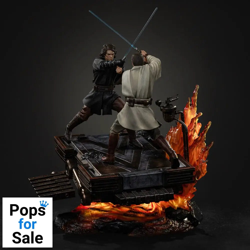 Star Wars Art Scale Statue 1/10 Anakin vs. Obi Wan 34 cm