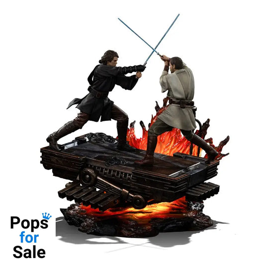 Star Wars Art Scale Statue 1/10 Anakin vs. Obi Wan 34 cm