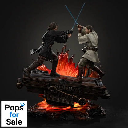 Star Wars Art Scale Statue 1/10 Anakin vs. Obi Wan 34 cm