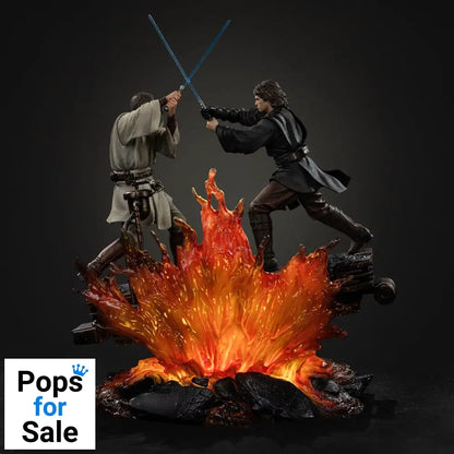 Star Wars Art Scale Statue 1/10 Anakin vs. Obi Wan 34 cm