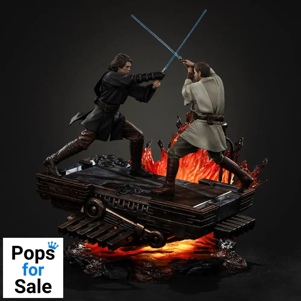Star Wars Art Scale Statue 1/10 Anakin vs. Obi Wan 34 cm