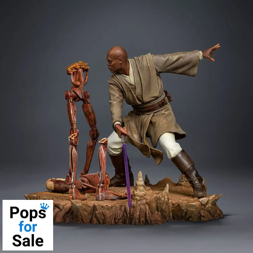 Star Wars Art Scale Statue 1/10 Mace Windu 18 cm