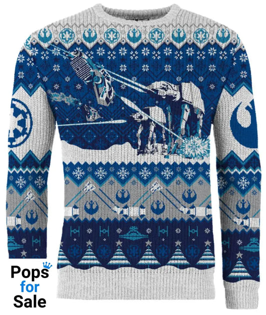 Star Wars: AT-AT Assault Christmas Jumper (Size: M)