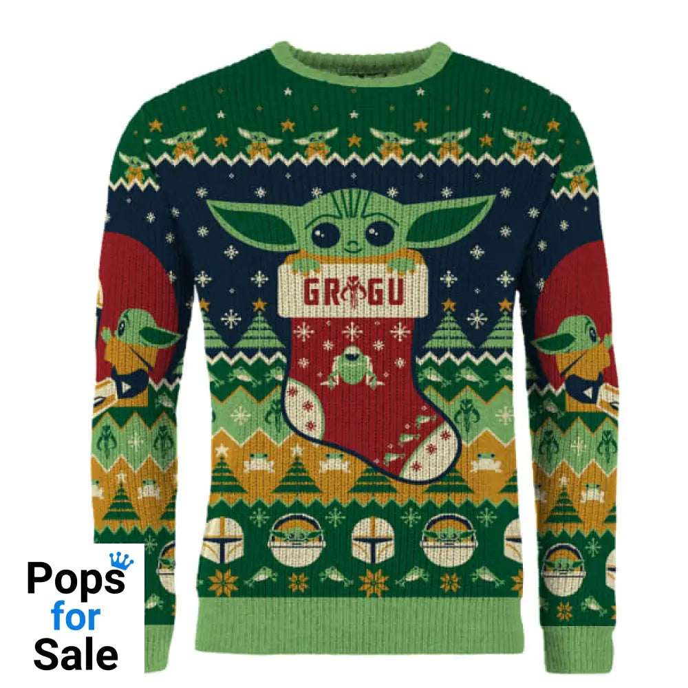 Star Wars Baby Yoda Christmas Jumper (Size XS)