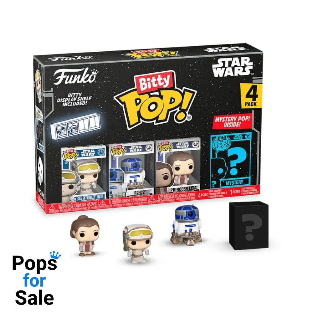 Star Wars Bitty POP! Vinyl Figure 4-Pack Luke 2,5 cm Mini-figures