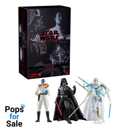 Star Wars Black Series Action Figure 3-Pack Masters of Evil 15 cm