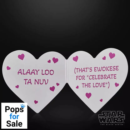 Star Wars Black Series Action Figure Ewok (Valentine’s Day Edition) 15 cm