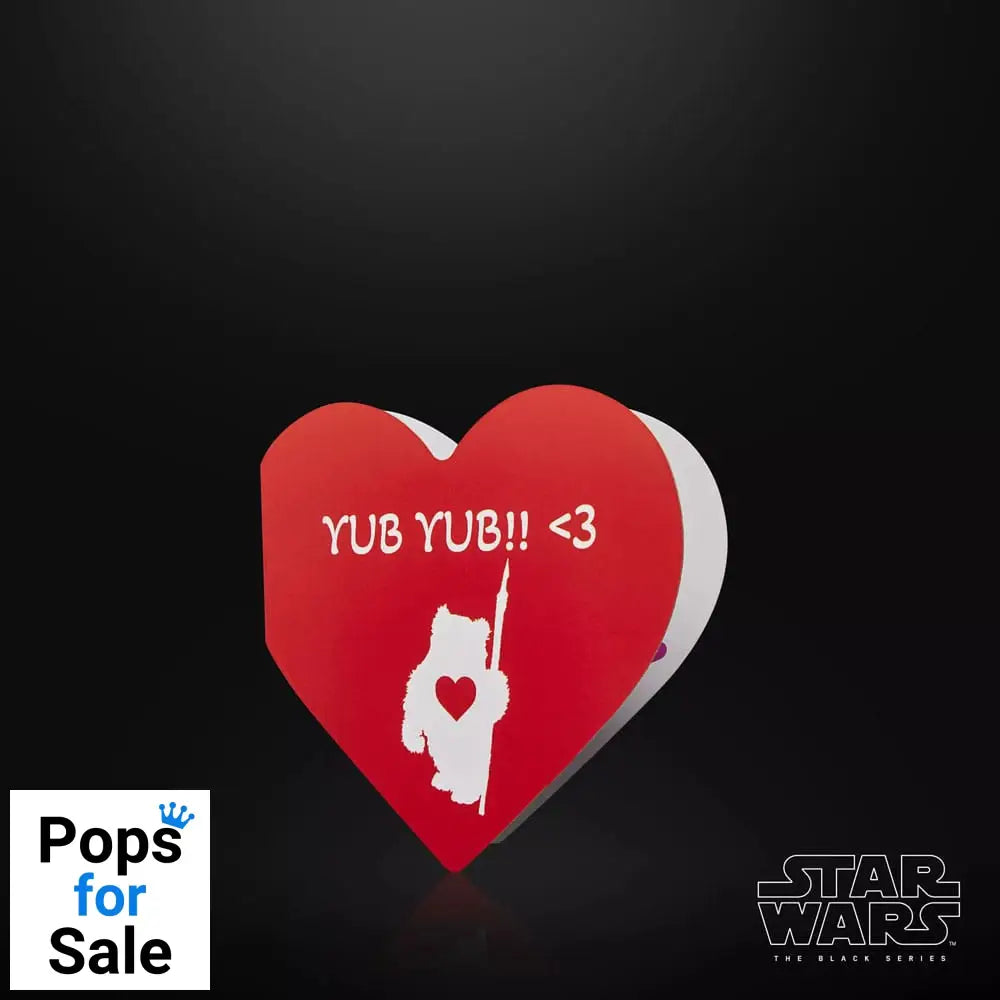 Star Wars Black Series Action Figure Ewok (Valentine’s Day Edition) 15 cm