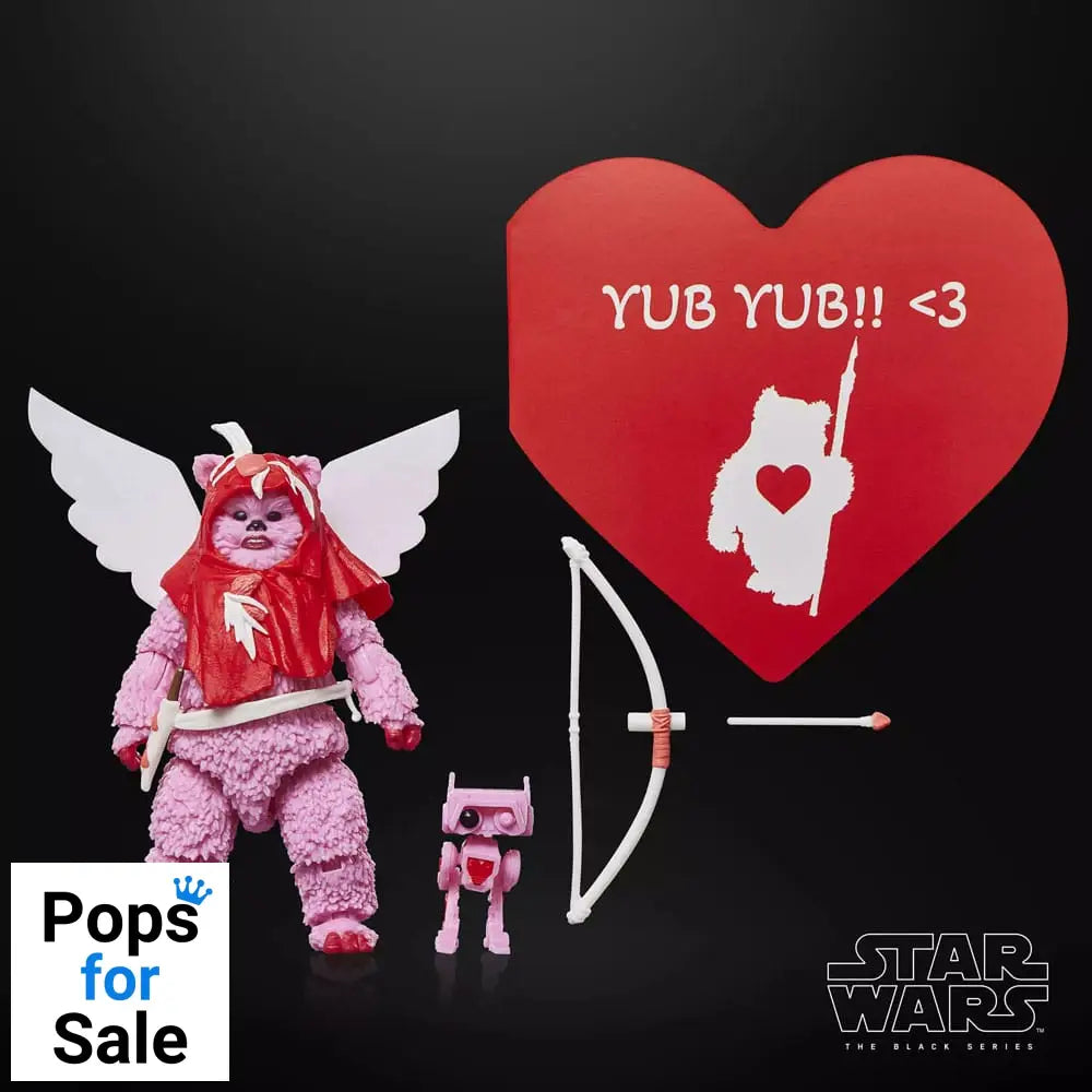 Star Wars Black Series Action Figure Ewok (Valentine’s Day Edition) 15 cm
