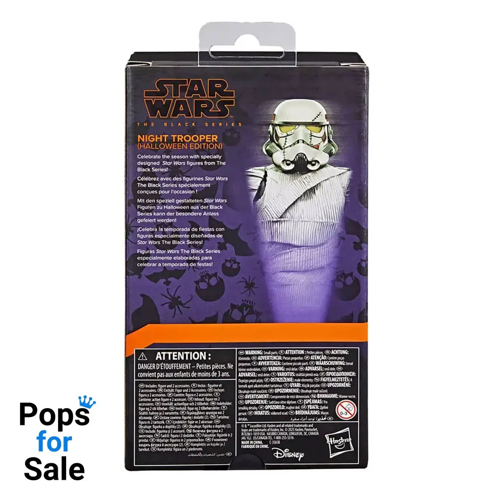 Star Wars Black Series Action Figure Night Trooper (Halloween Edition) 15 cm