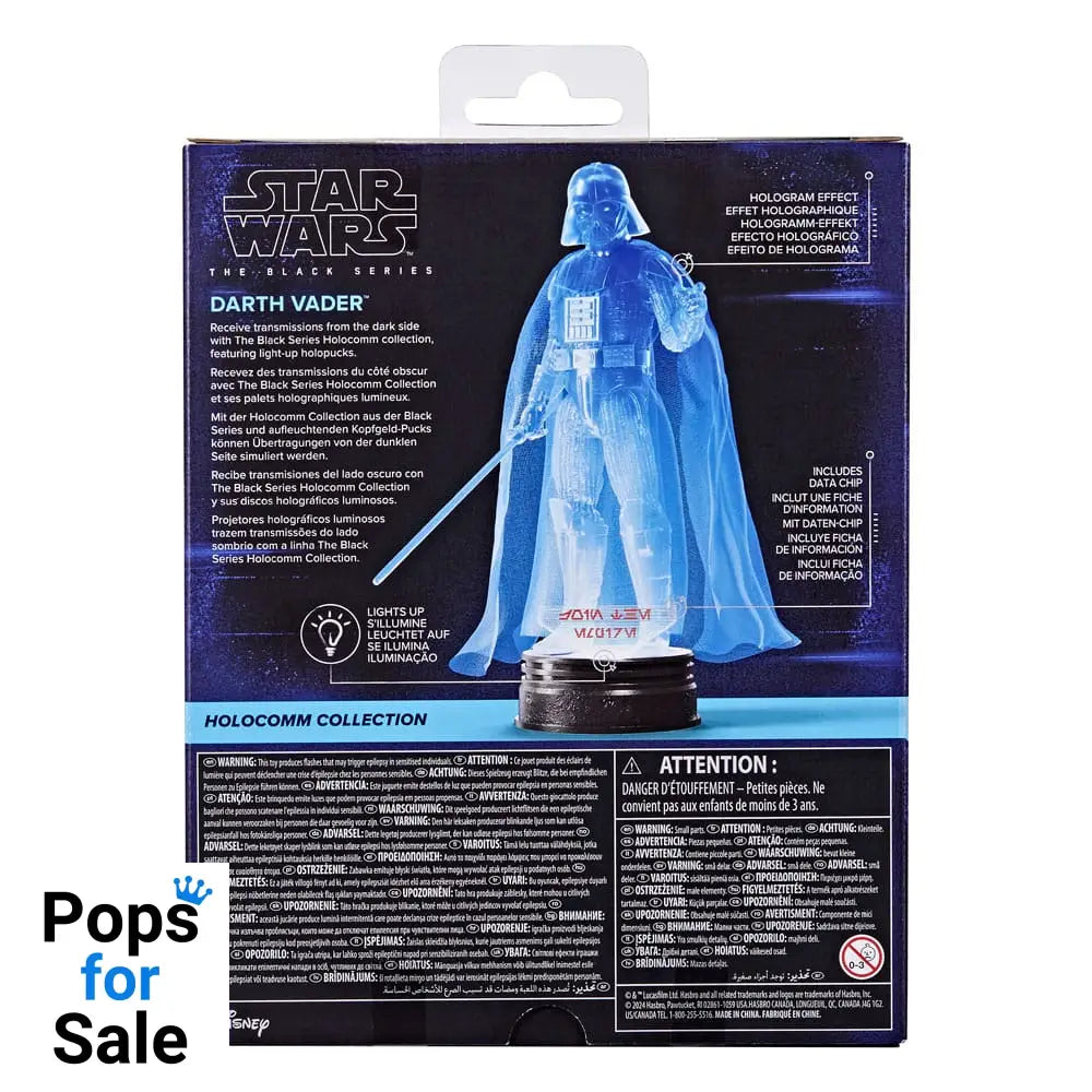 Star Wars Black Series Holocomm Collection Action Figure Darth Vader 15 cm