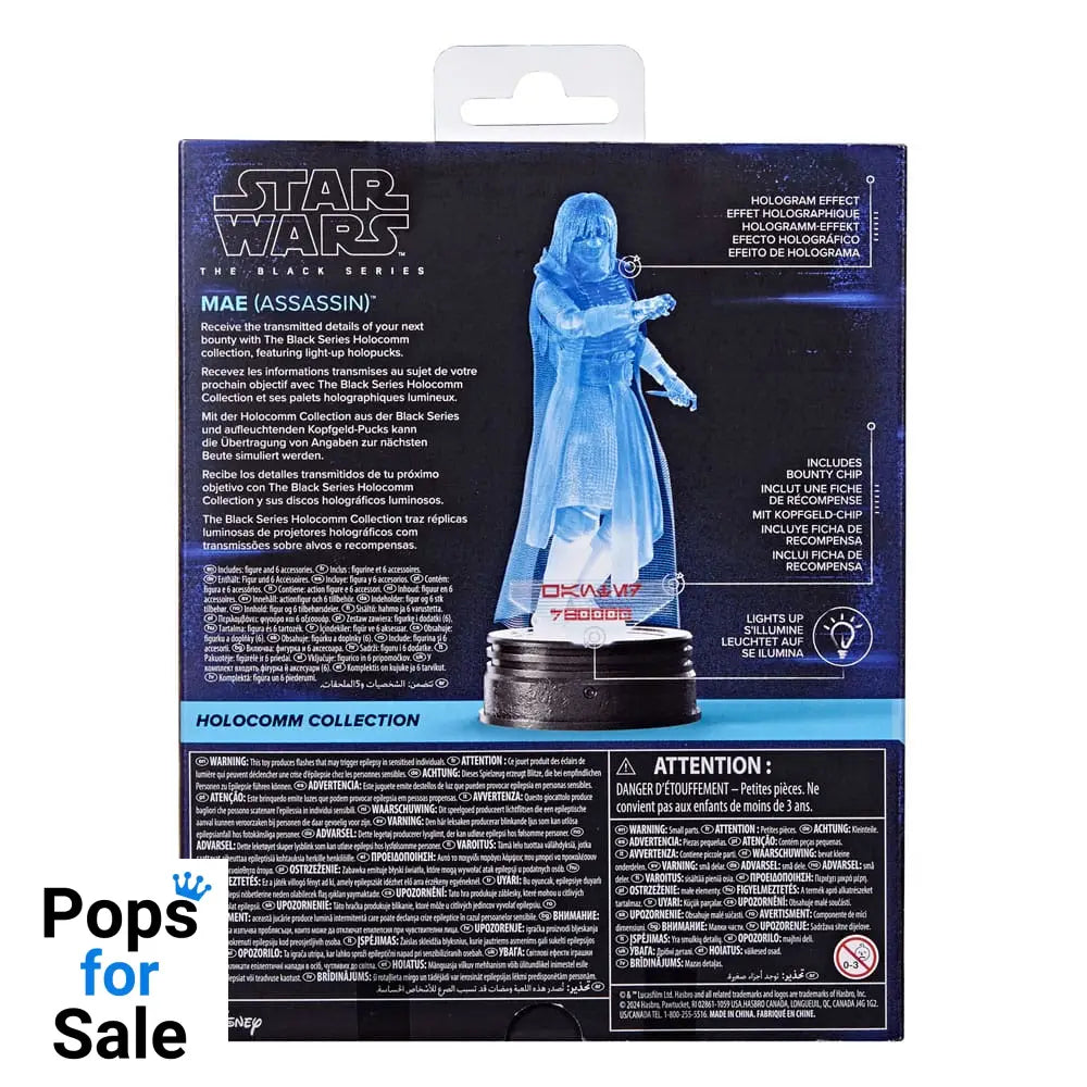 Star Wars Black Series Holocomm Collection Action Figure Mae (Assassin) 15 cm