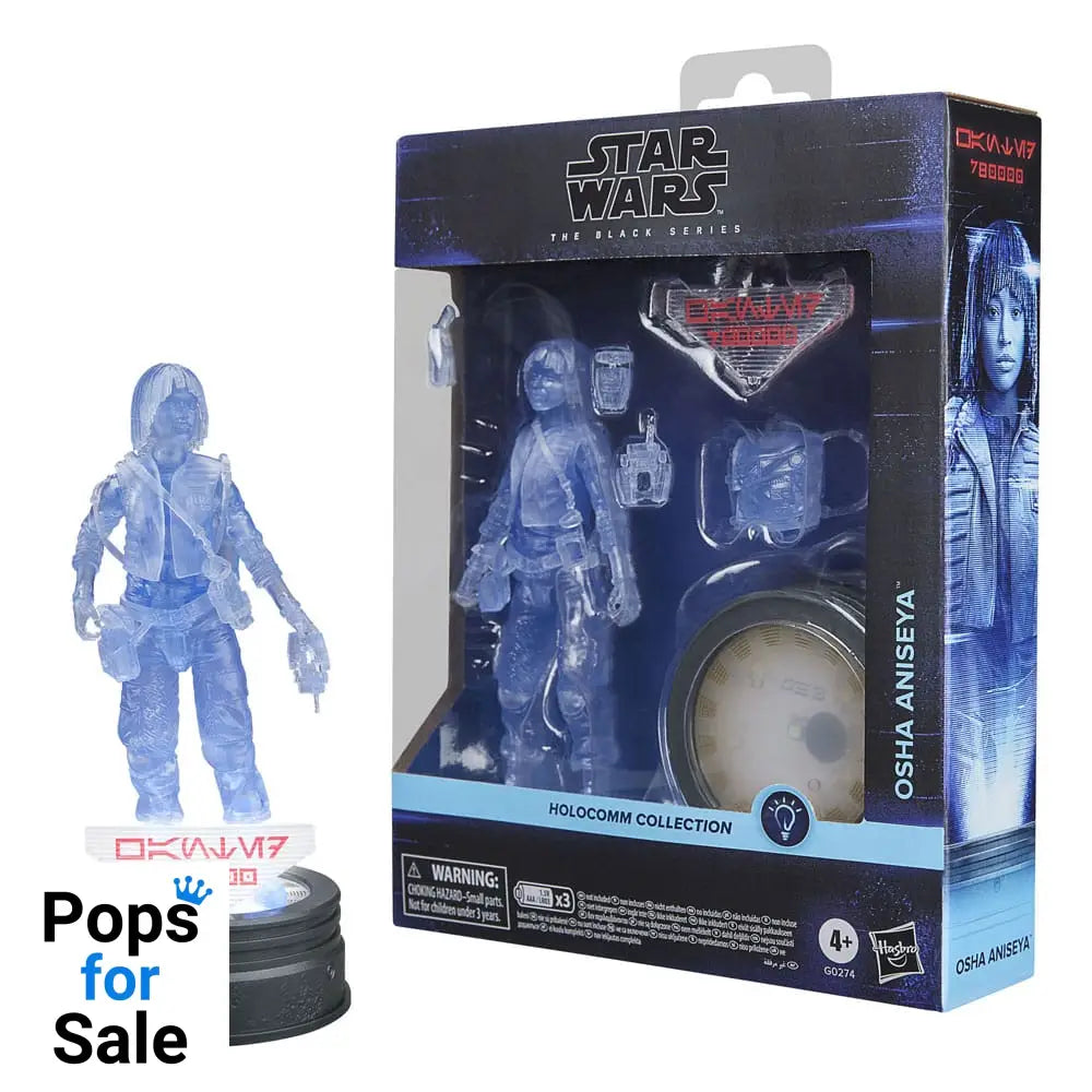 Star Wars Black Series Holocomm Collection Action Figure Osha Aniseya 15 cm
