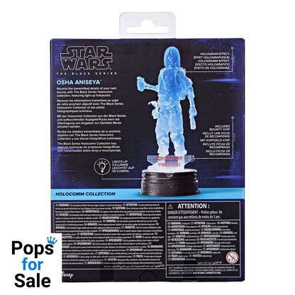 Star Wars Black Series Holocomm Collection Action Figure Osha Aniseya 15 cm