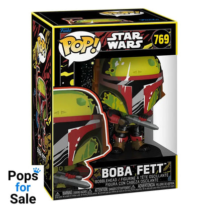 Star Wars : Book of Boba Fett POP! TV Vinyl Figure Boba Fett(Retro) 9 cm
