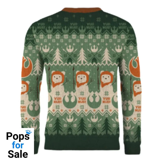 Star Wars Christmas Sweater Ewok'n around the Christmas Tree