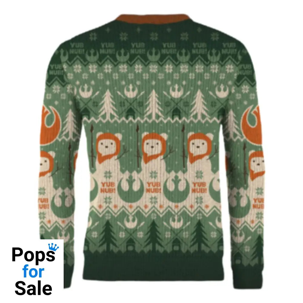 Star Wars Christmas Sweater Ewok'n around the Christmas Tree