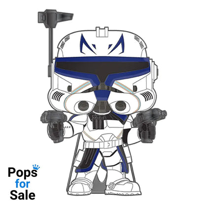 Star Wars Clone Wars Loungefly POP! Enamel Pin Captain Rex (Glow-in-the-Dark) 10 cm