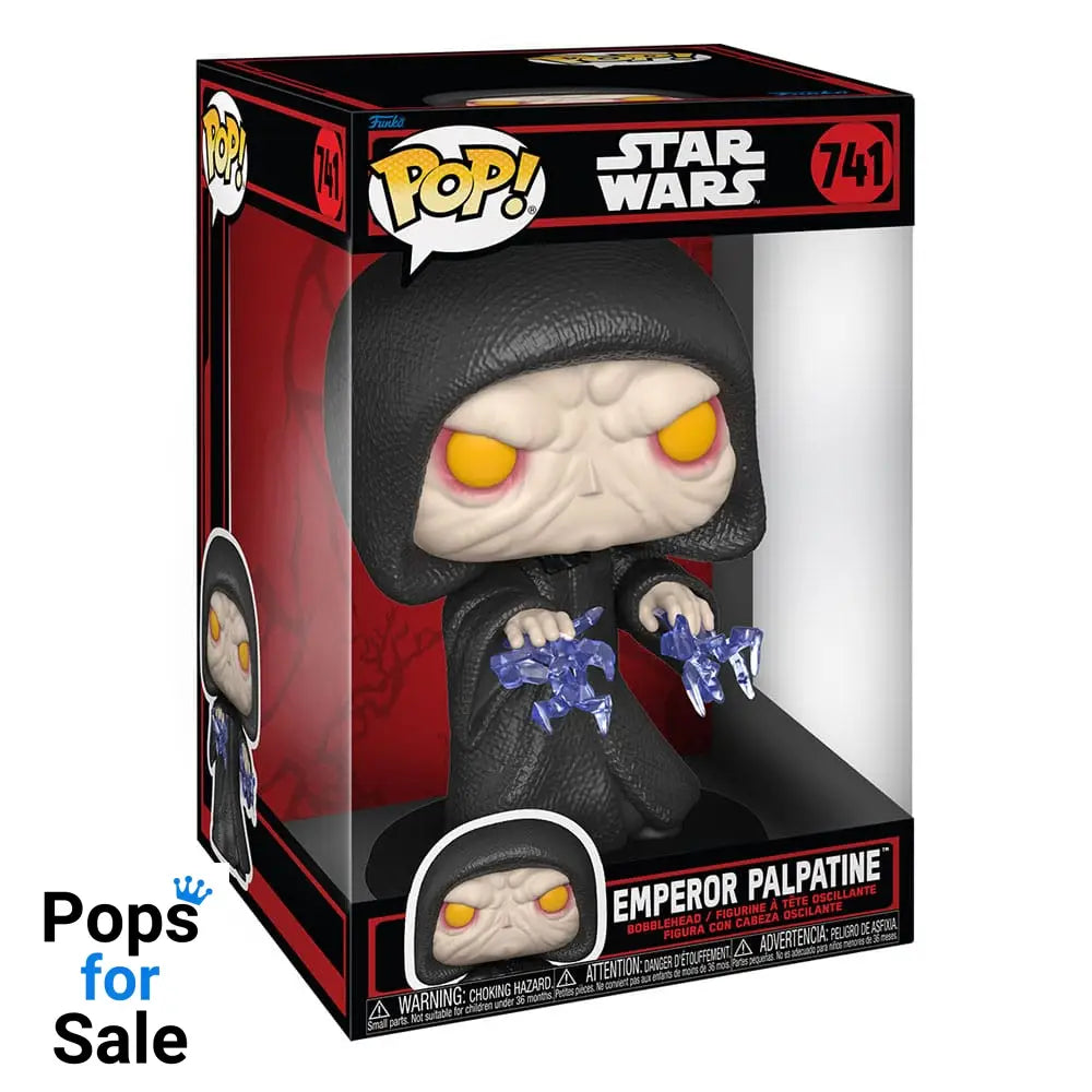 Star Wars: Dark Side Super Sized Jumbo POP! Vinyl Figure Palpatine  25 cm