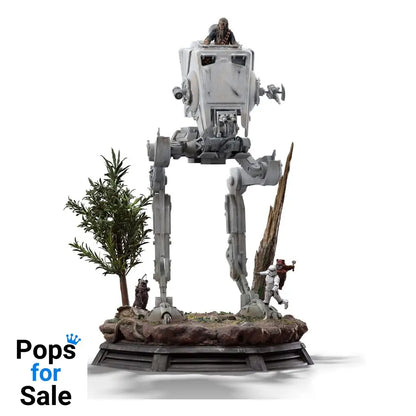 Star Wars Demi Art Scale Statue 1/20 AT-ST and Chewbacca 53 cm