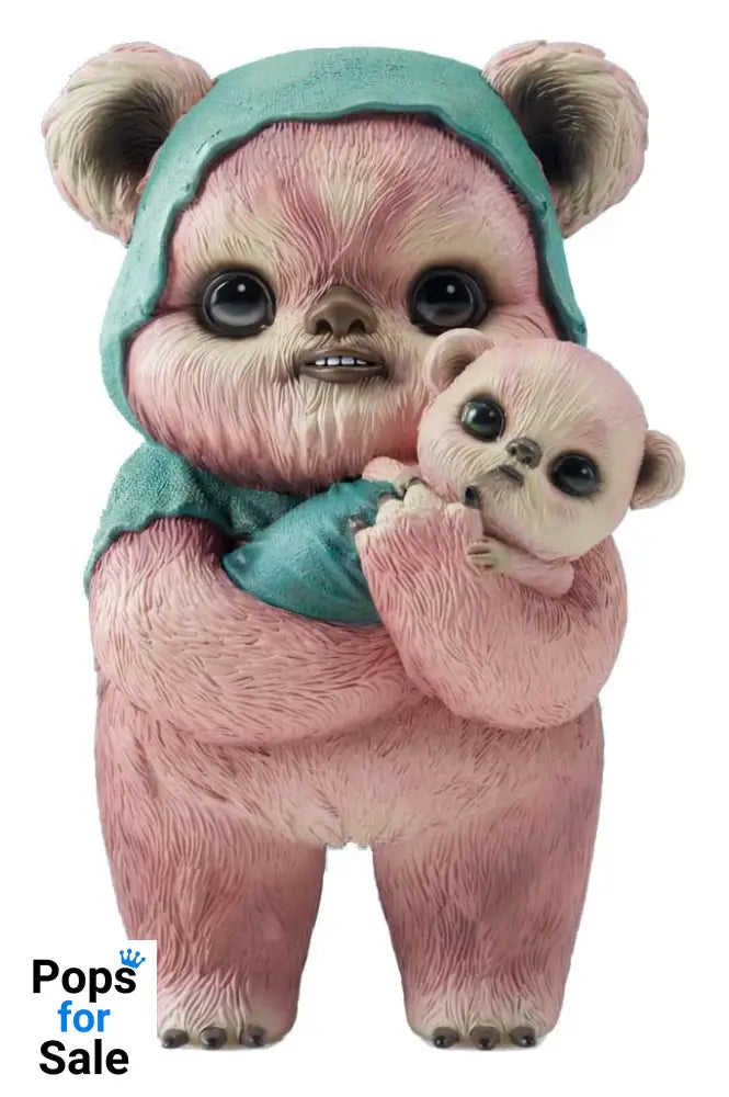 Star Wars Designer Statue Ewok by Mab Graves Pink Variant 18 cm