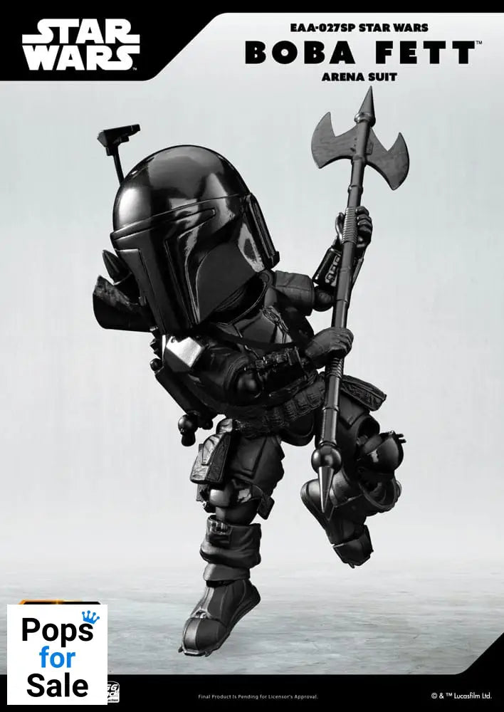 Star Wars Egg Attack Statue Boba Fett Arena Suit 17 cm