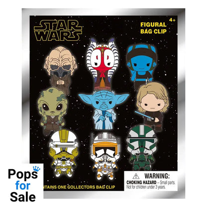 Star Wars-EP III Revenge Of Sith 3D PVC Bag Clips Series 1 Display (24)