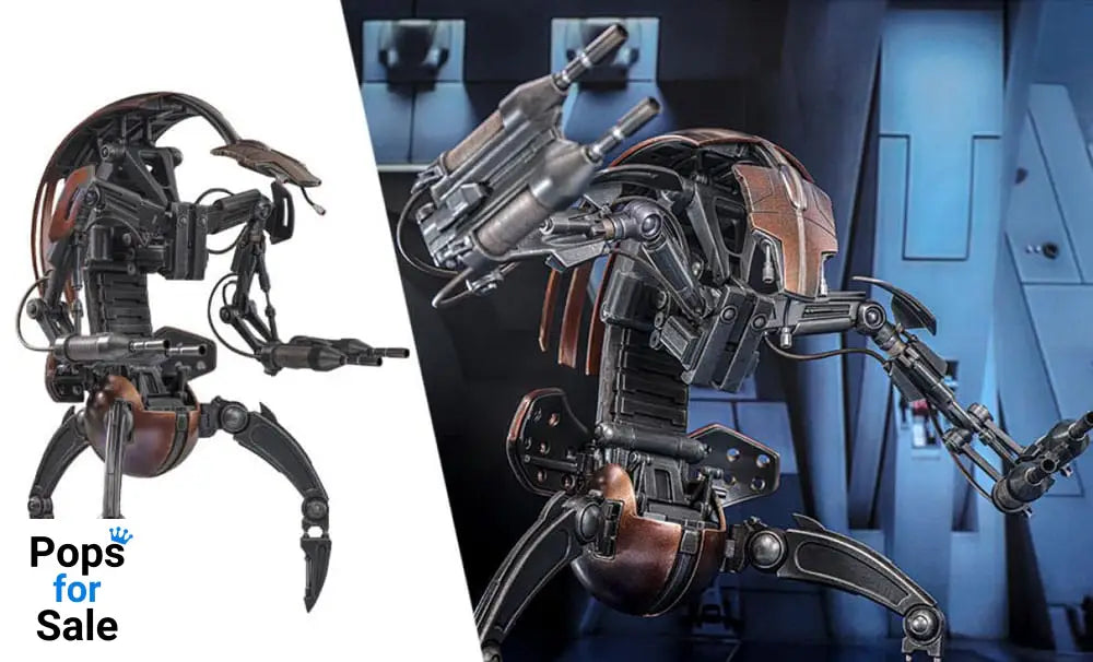 Star Wars Episode I Movie Masterpiece Action Figure 1/6 Droideka 27 cm