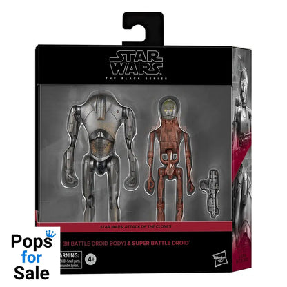Star Wars Episode II Black Series Action Figure 2-Pack C-3PO (B1 Battle Droid Body) & Super Battle Droid 15 cm