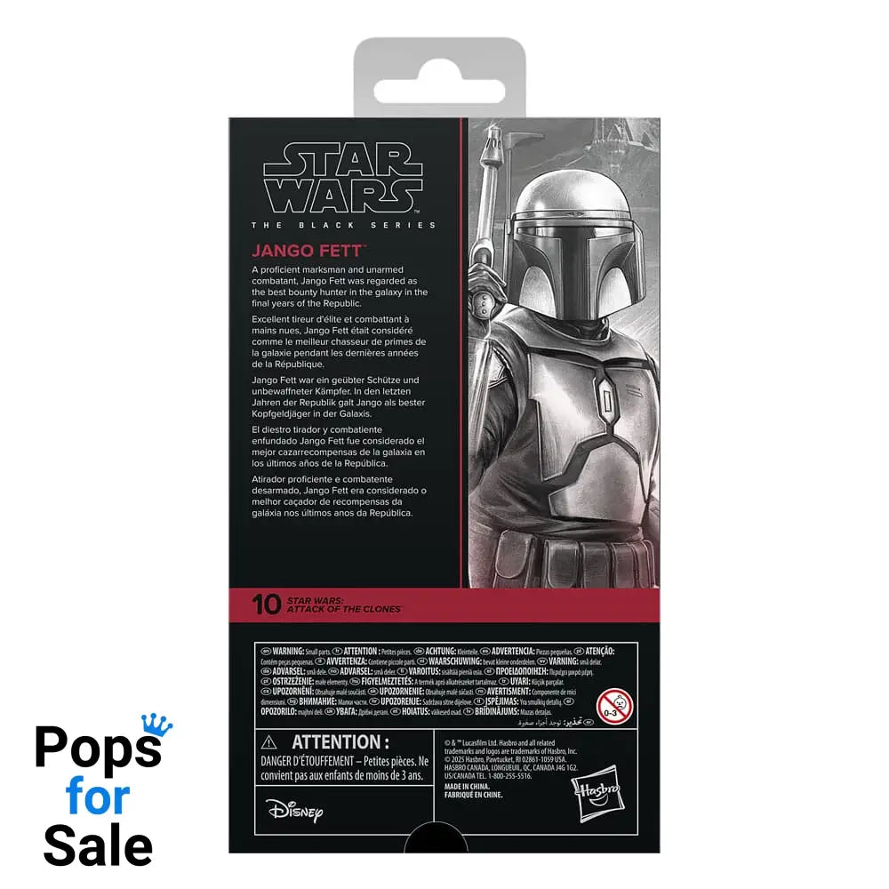 Star Wars Episode II Black Series Action Figure Jango Fett 15 cm