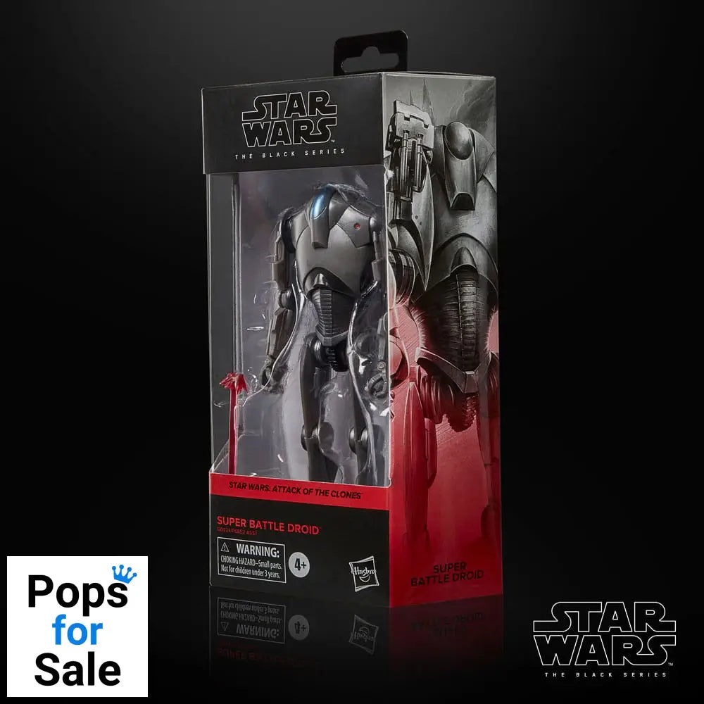 Star Wars Episode II Black Series Action Figure Super Battle Droid 15 cm