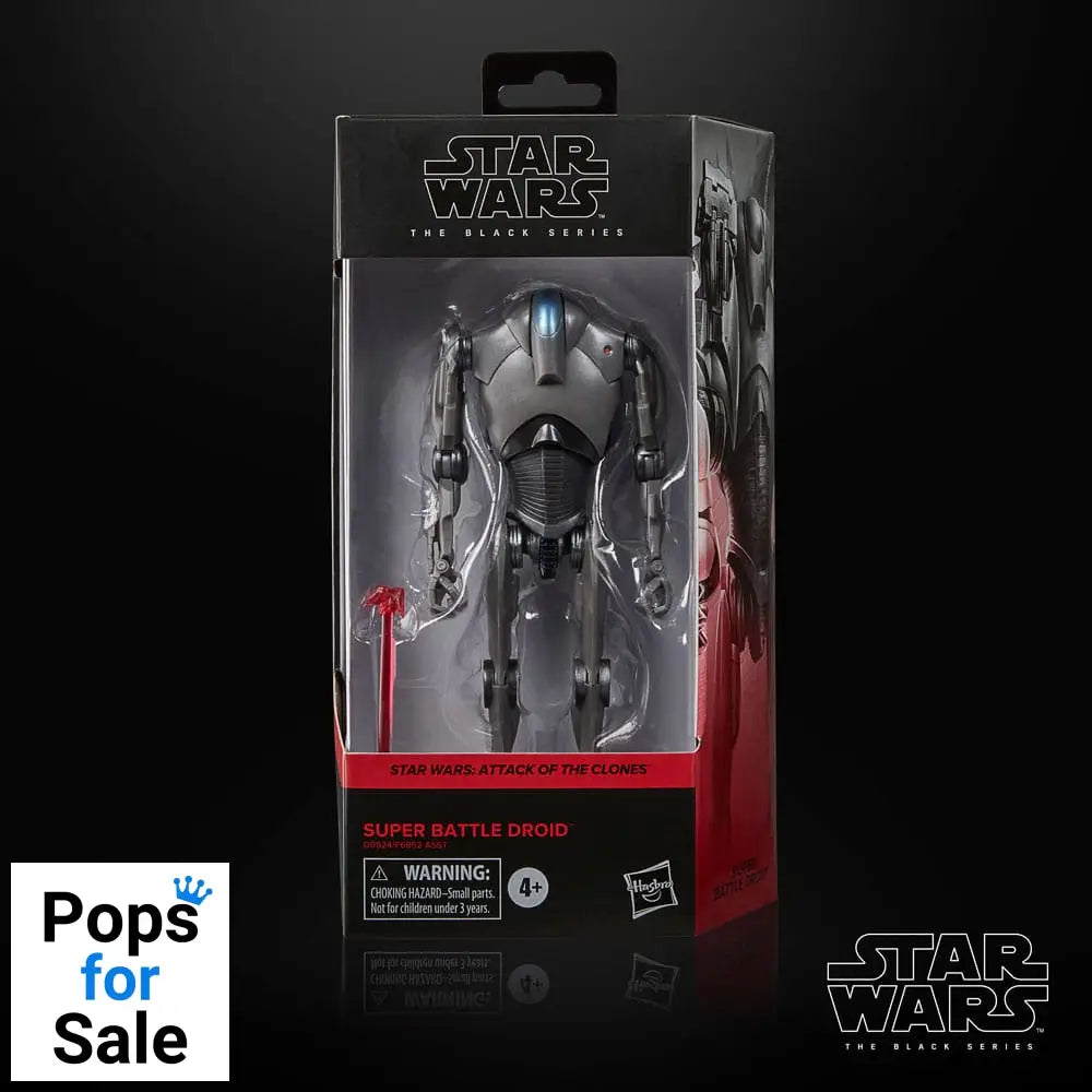 Star Wars Episode II Black Series Action Figure Super Battle Droid 15 cm