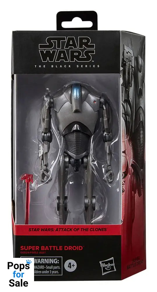 Star Wars Episode II Black Series Action Figure Super Battle Droid 15 cm