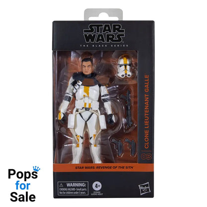 Star Wars Episode III Black Series Action Figure Clone Lieutenant Galle 15 cm