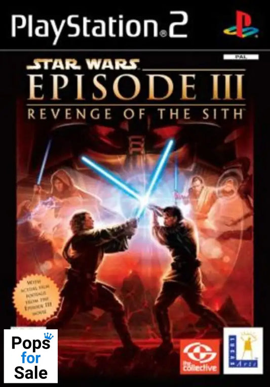 Star Wars: Episode III: Revenge of the Sith for Playstation 2 (PS2) - [No Manual]