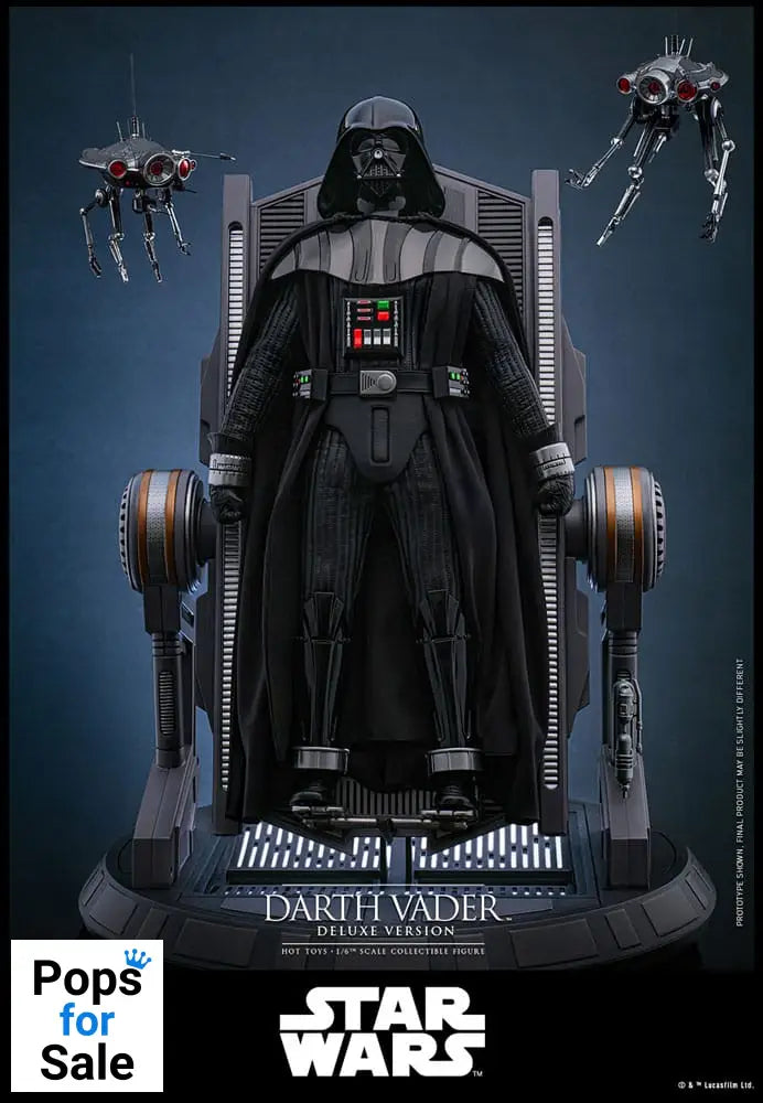 Star Wars: Episode III - Revenge of the Sith Movie Masterpiece Action Figure 1/6 Darth Vader (Deluxe Version) 35 cm