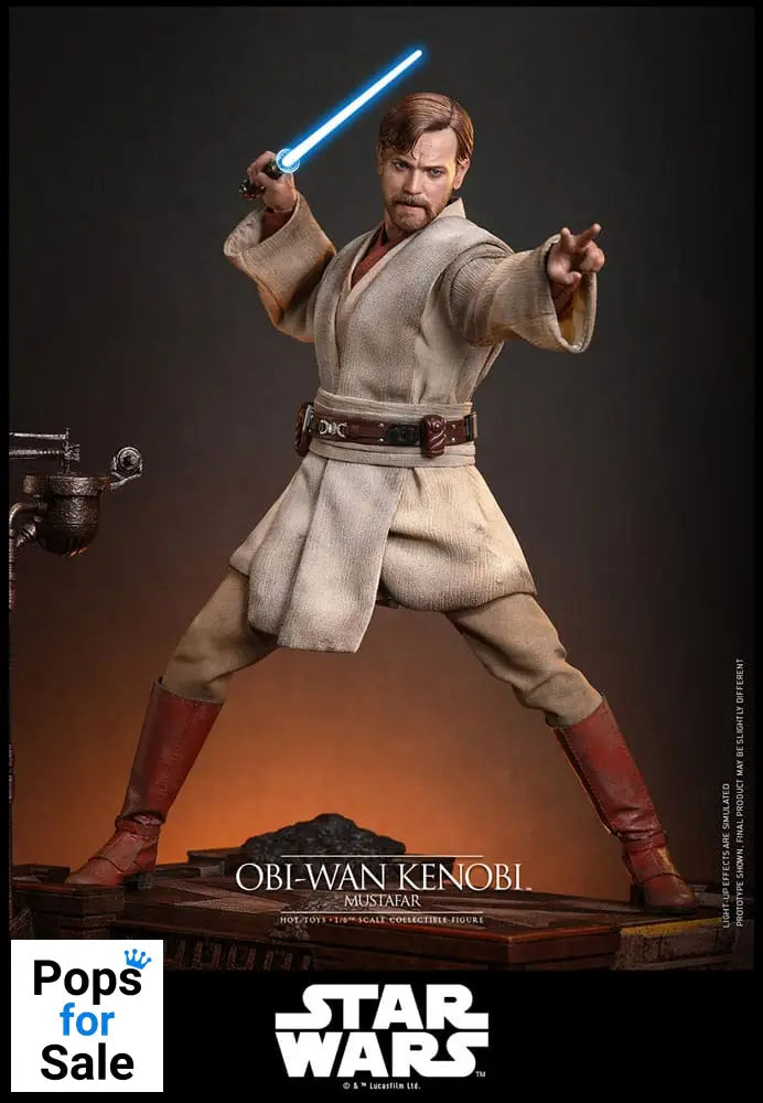 Star Wars: Episode III - Revenge of the Sith Movie Masterpiece Action Figure 1/6 Obi-Wan Kenobi (Mustafar) 31 cm
