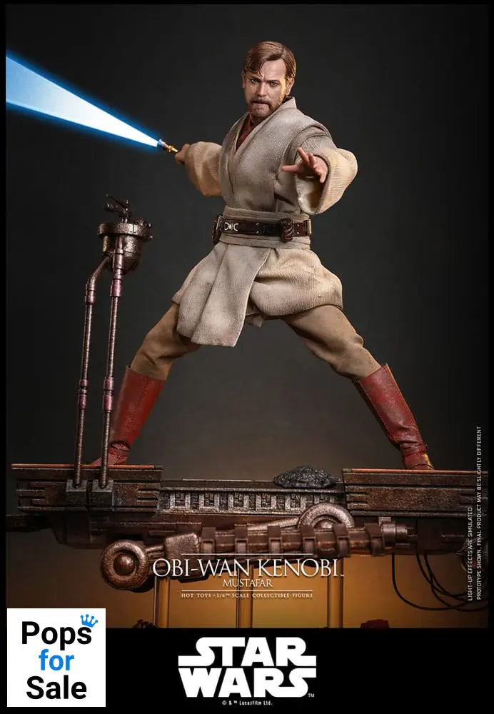 Star Wars: Episode III - Revenge of the Sith Movie Masterpiece Action Figure 1/6 Obi-Wan Kenobi (Mustafar) 31 cm