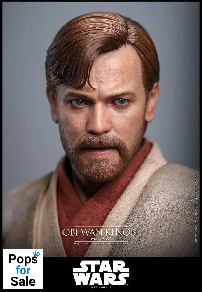Star Wars: Episode III - Revenge of the Sith Movie Masterpiece Action Figure 1/6 Obi-Wan Kenobi (Mustafar) 31 cm