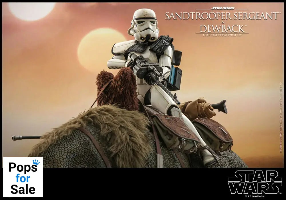 Star Wars Episode IV Action Figure 2-Pack 1/6 Sandtrooper Sergeant & Dewback 30 cm