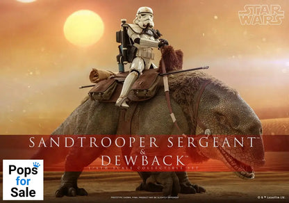Star Wars Episode IV Action Figure 2-Pack 1/6 Sandtrooper Sergeant & Dewback 30 cm