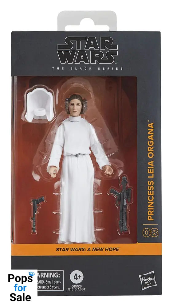 Star Wars Episode IV Black Series Action Figure Princess Leia Organa 15 cm