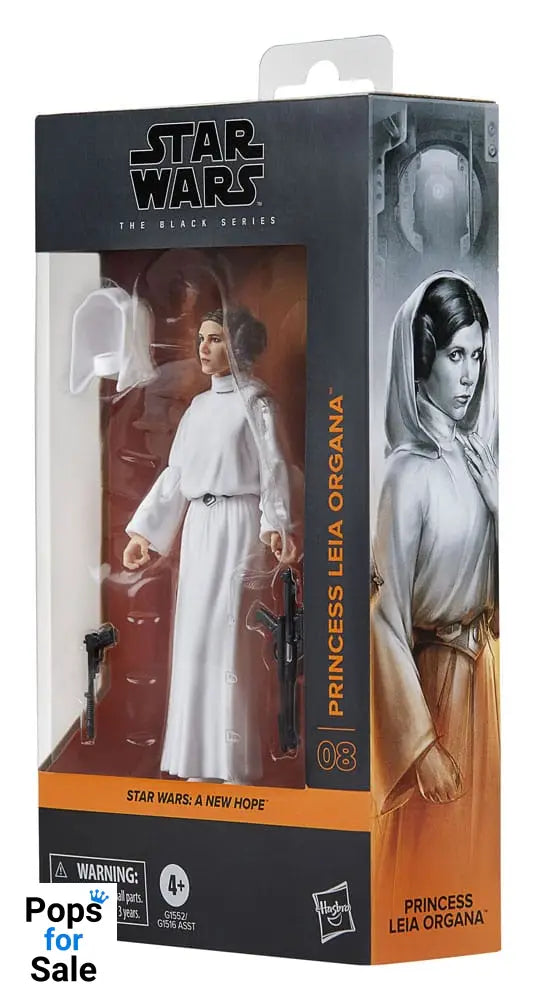 Star Wars Episode IV Black Series Action Figure Princess Leia Organa 15 cm
