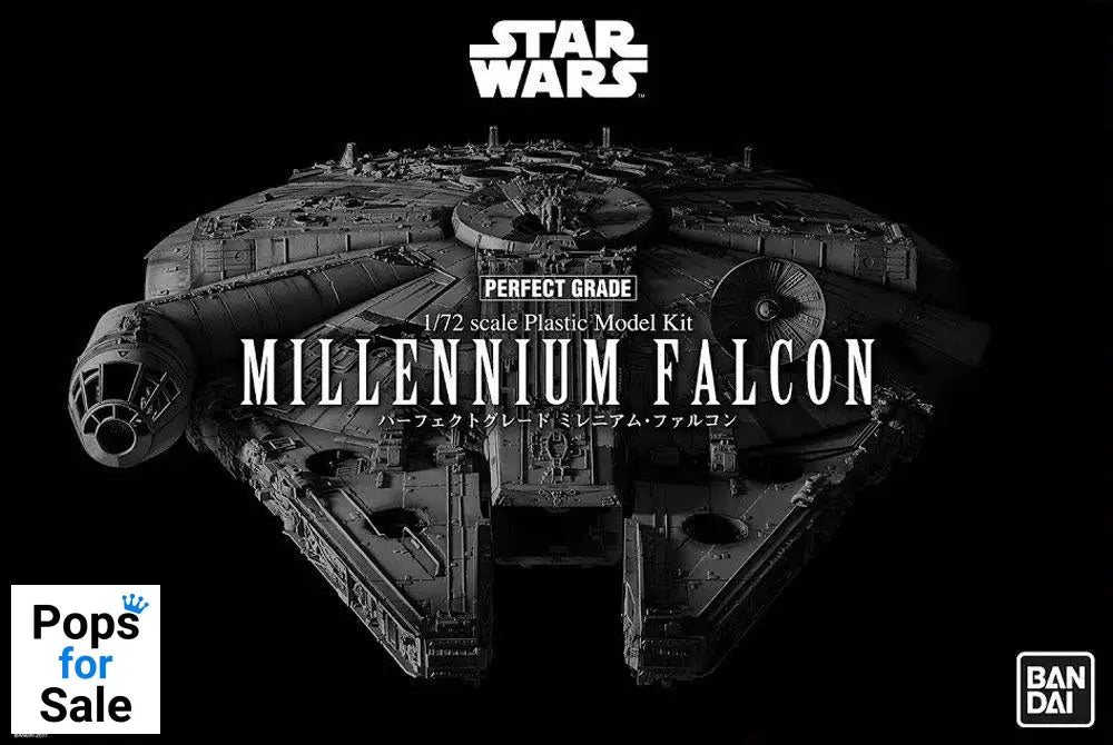 Star Wars Episode IV Perfect Grade Plastic Model Kit 1/72 Millennium Falcon 48 cm Model kits