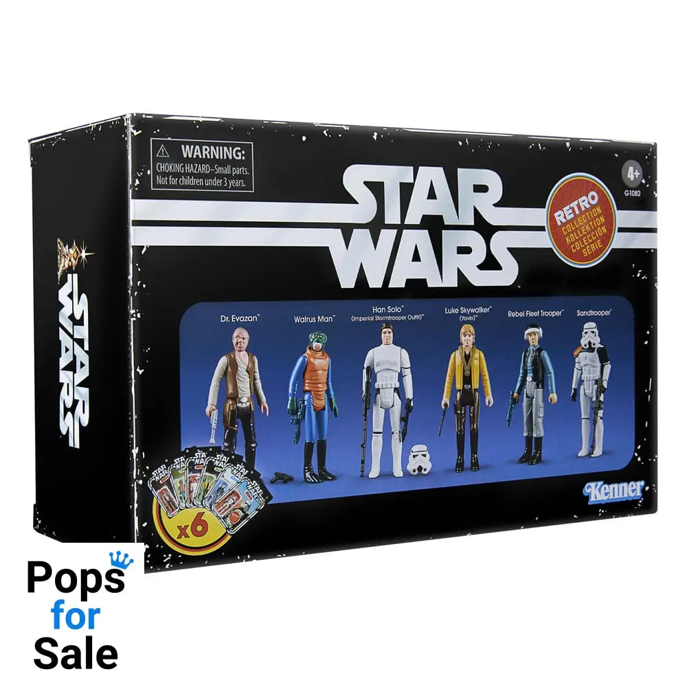 Star Wars Episode IV Retro Collection Action Figure 6-Pack 10 cm