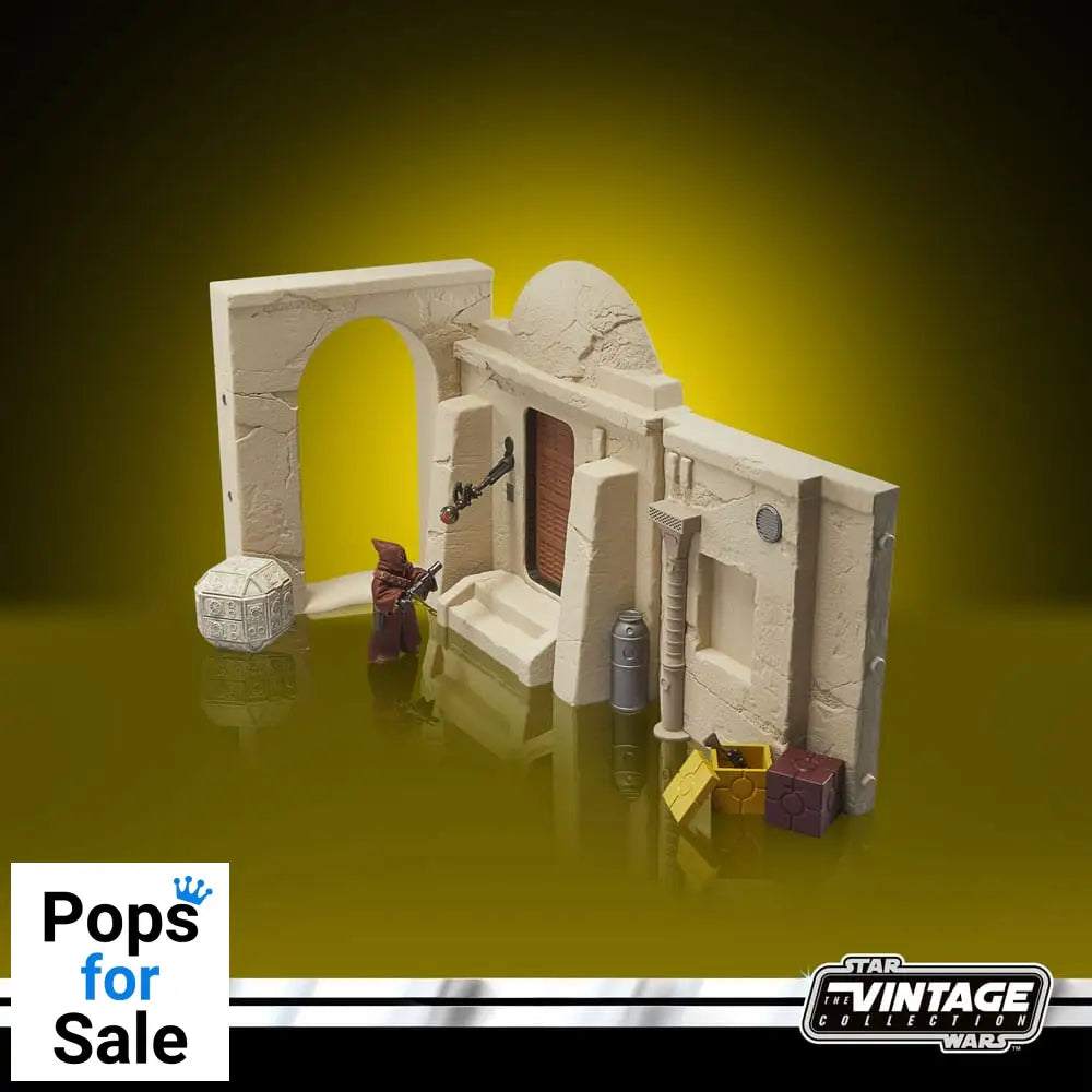 Star Wars Episode IV Vintage Collection Playset Streets of Mos Eisley with Jawa Action Figure