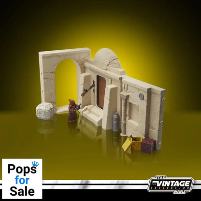 Star Wars Episode IV Vintage Collection Playset Streets of Mos Eisley with Jawa Action Figure