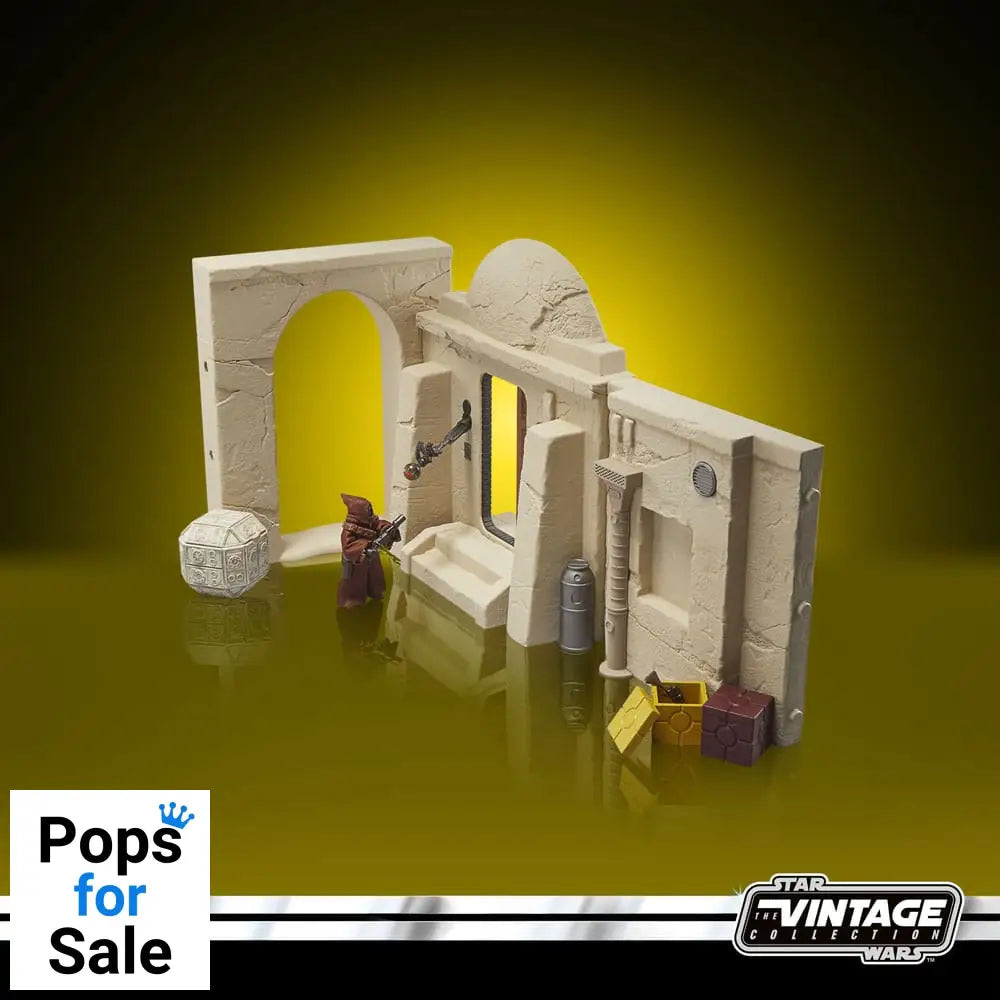 Star Wars Episode IV Vintage Collection Playset Streets of Mos Eisley with Jawa Action Figure