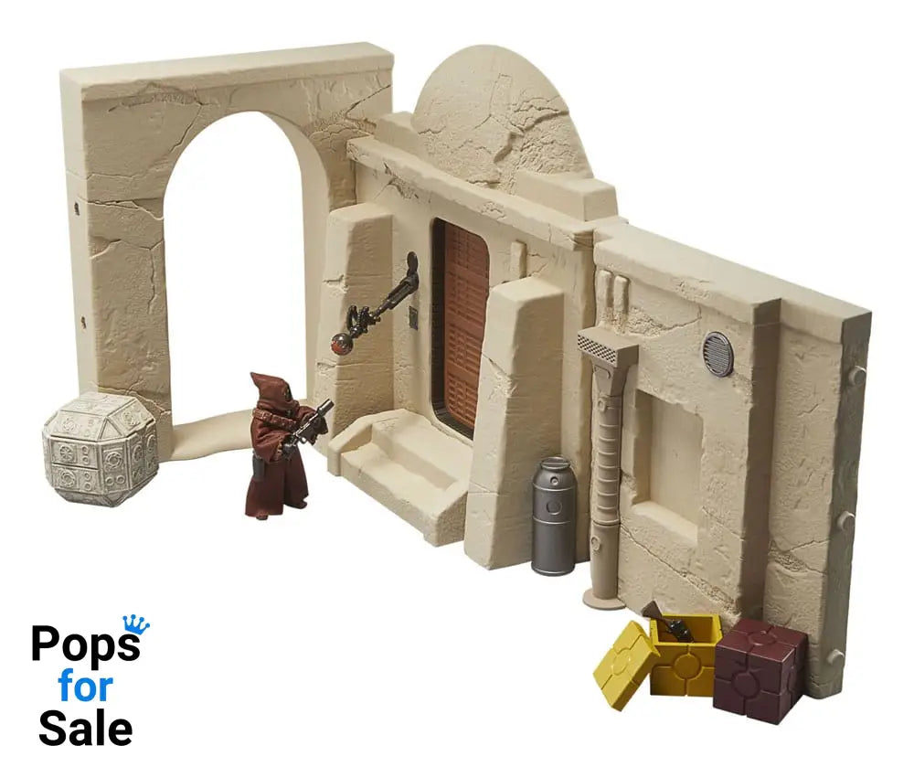 Star Wars Episode IV Vintage Collection Playset Streets of Mos Eisley with Jawa Action Figure Playsets