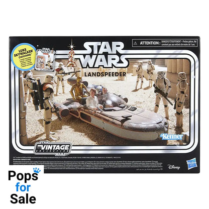Star Wars Episode IV Vintage Collection Vehicle with Figure Landspeeder & Luke Skywalker (Tatooine)